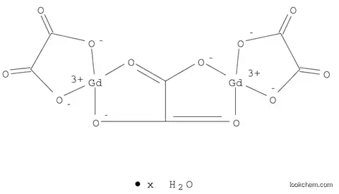 Molecular Structure of 100655-00-3 (Gadolinium(III) oxalate hydrate, 99.9% (REO))